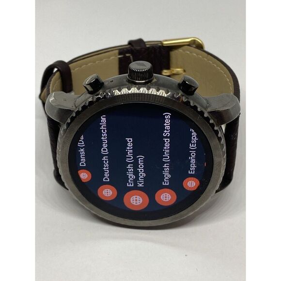 Fossil Gen 3 Authentic Genuine Smart Watch Custom Band FTW4001 BA082 - Picture 7 of 11